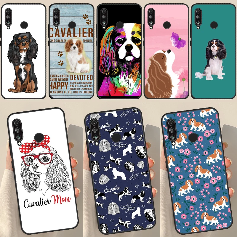 Cavalier King Charles Spaniel Dog Case For Huawei P30 Lite P40 P20 P50 Pro Nova 5T P Smart 2021 2019 Cover For Honor 50 Lite