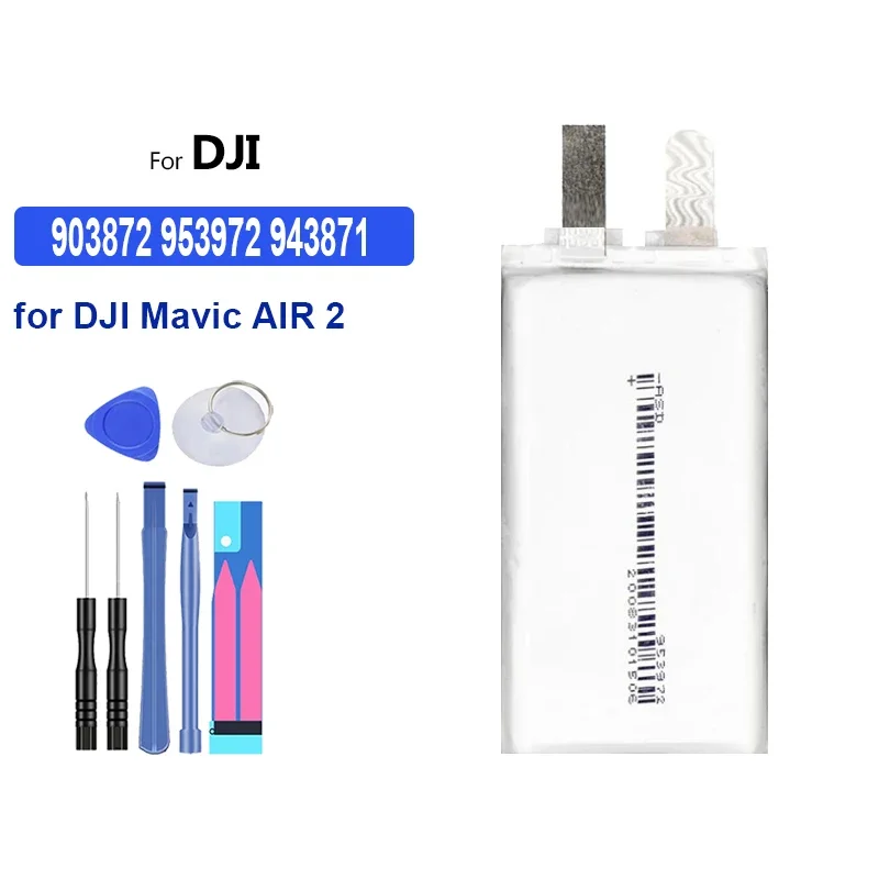 Bateria de substituição de 3500mAh 903872 953972 943871   para DJI Mavic AIR 2 air2 Precisa de soldar sozinho