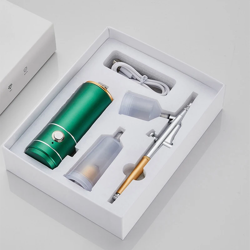 حاقن الأكسجين المحمولة متعددة الوظائف العناية بالبشرة أداة 0.23 مللي متر رذاذ أكسجين الماء حاقن الأكسجين أداة تجميل الوجه