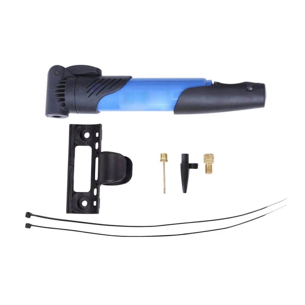 

Bicycle Pump Portable High Pressure Mountain Bike Pumps Tire Inflator French American Mini Bike Pump Nozzle Compatible