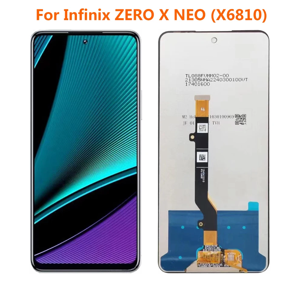 

6.78'' Inch X6810 Display For Infinix Zero X Neo X6810 LCD Display Touch Screen Digitizer Assembly Replacement Parts 100% Tested