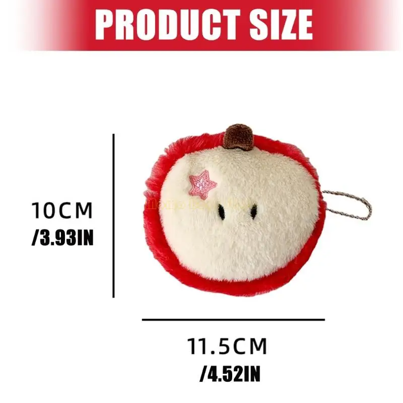 X90d weicher Fuzzy Fruchtmünzen Geld