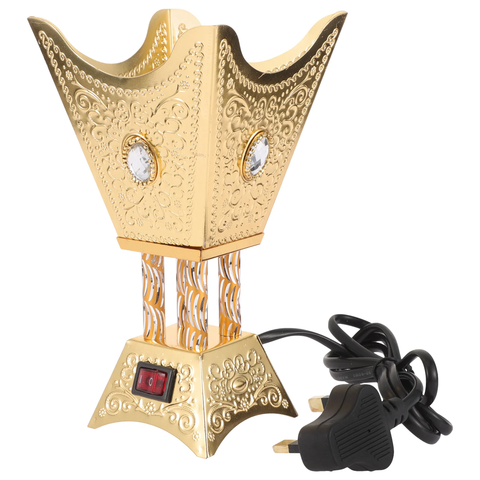 

Electric Incense Burner Decorative Aroma Burner Incense Stove Desktop Centerpiece(UK Plug) aroma incense burner