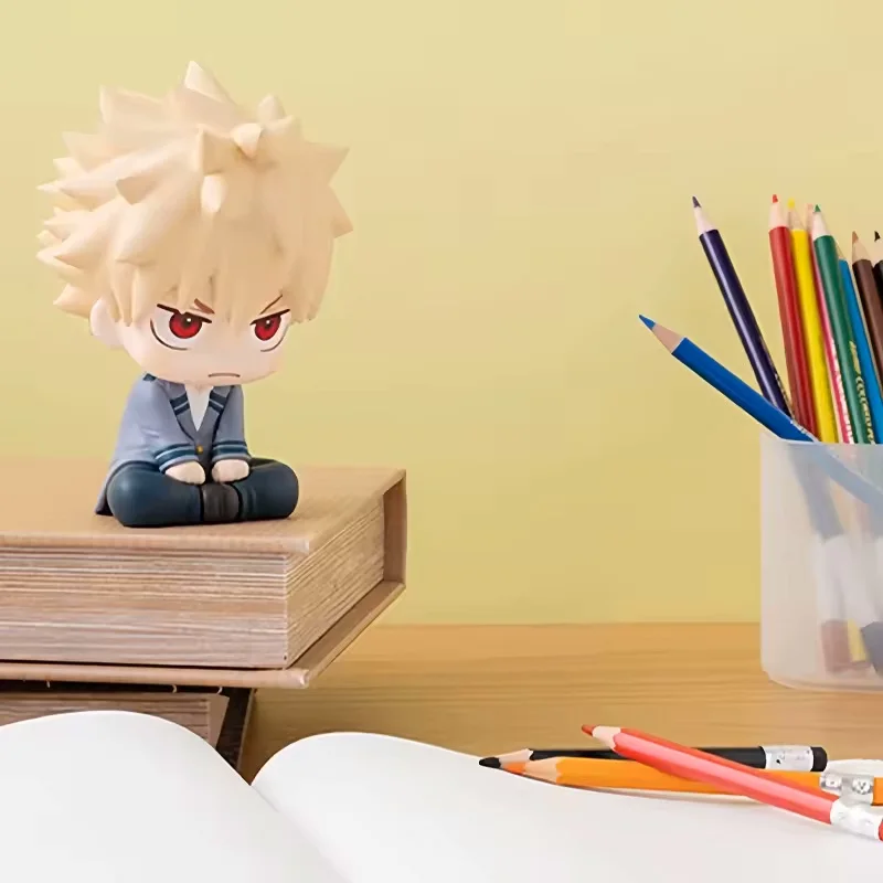 مجموعة شخصيات الحركة My Hero Academia - Midoriya Izuku Bakugo Katsuki & Todoroki Shoto ألعاب أنيمي القابلة للجمع للهدايا