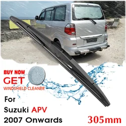 Car Wiper Blade Rear Back Window Windscreen Windshield Wipers For Suzuki APV Hatchback 305 mm 2007 Onwards Auto Accessories