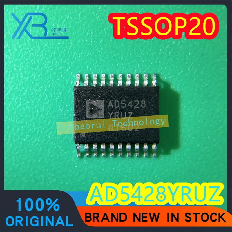 (2/20pieces) AD5428YRUZ AD5428 TSSOP20 analog-to-digital converter chip new original electronics spot