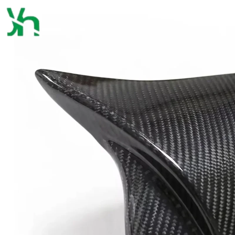 مناسبة لغطاء مرآة الكربون الجاف من النوع M على غطاء مرآة ألياف الكربون الكاملة لمرسيدس بنز W205 W213 W222 C300 E350 S-class CLS