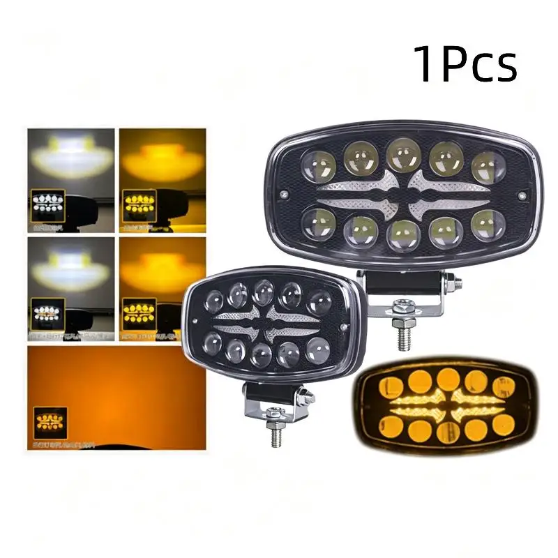 Energy Saving High Power 7 Inch LED Spotlight Super Bright Truck Roof Headlight for SUV Pickup Truck Outdoor Use