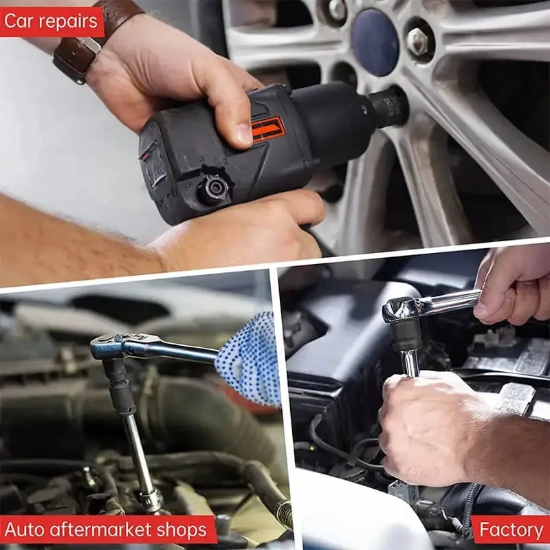 Socket converter adapter Reducer Impact socket adapter for cars, bicycles, garage repair tools