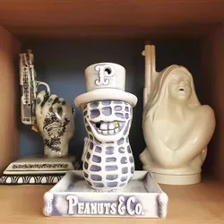NBHD peanut incense burner Neighborhood trendy ornaments incense holder peanuts gold tooth aromatherapy burner