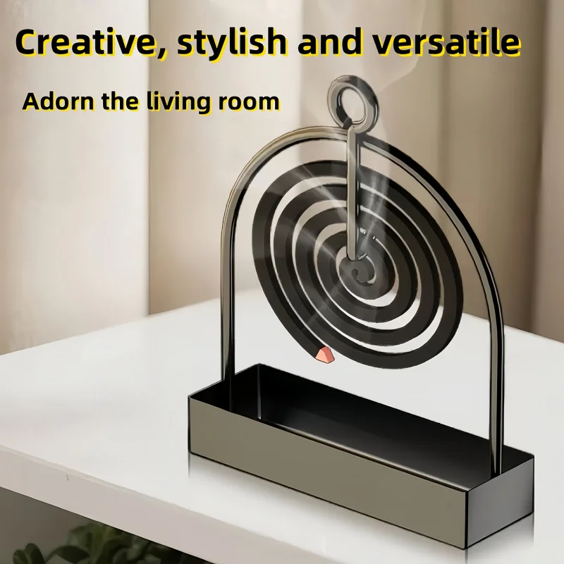 1A Mosquito Coil Holder, Sandalwood Stand, Metal Material, Suitable for Hanging Mosquito Nets or Incense Sticks, Very Suitable F