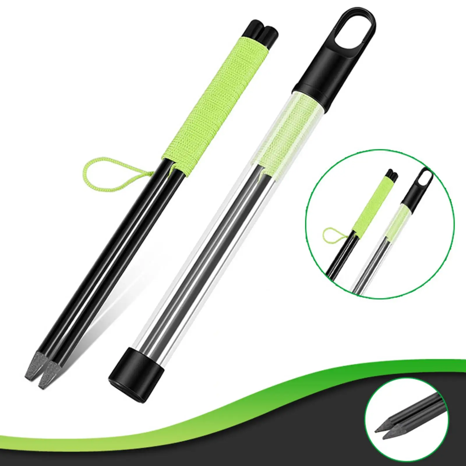 Golf Putting String Practice Line Alignment Tool Lightweight Carry Bag Friendly for Golf Training Supplies Adults