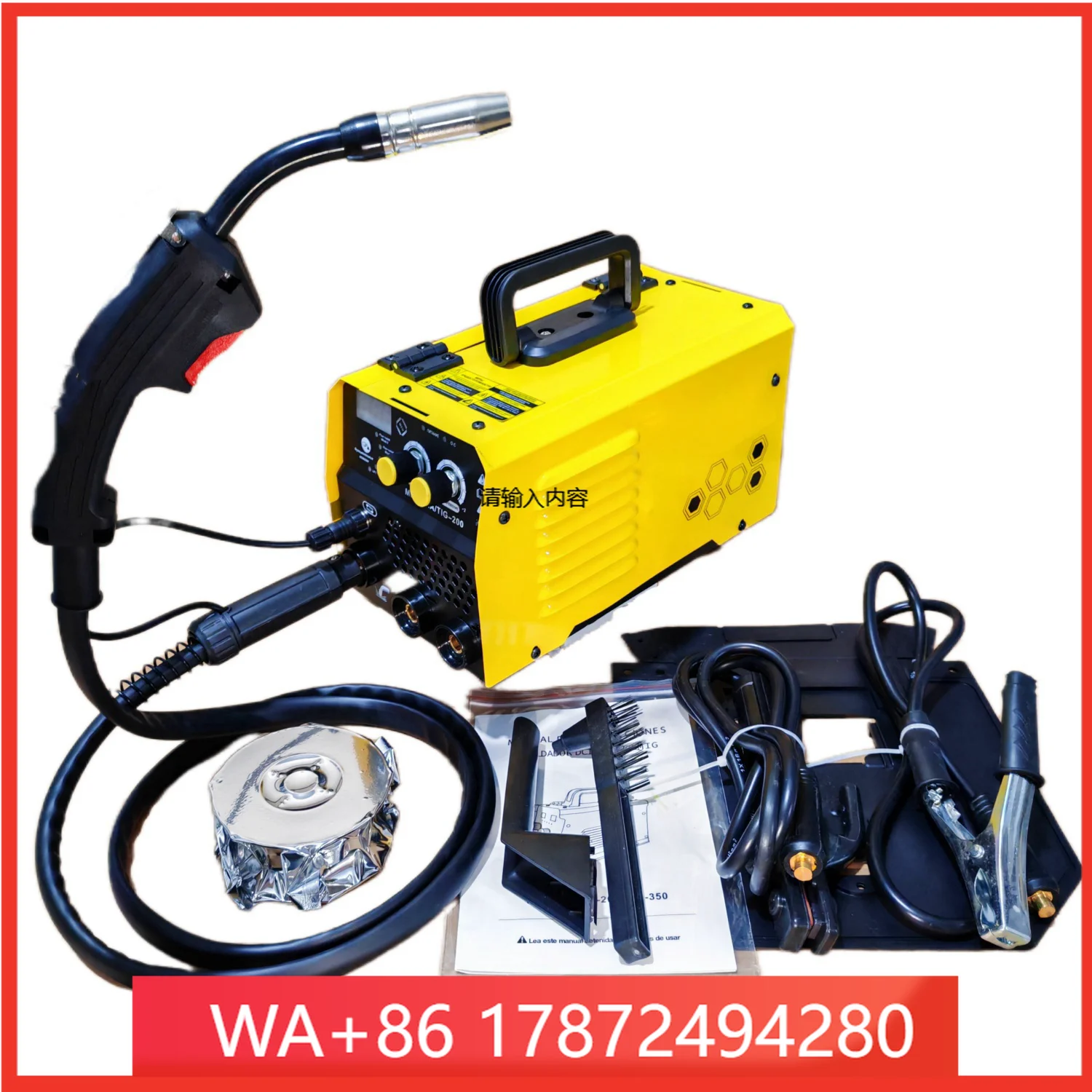 Mini 3 in 1 Welder Machine Flux Wire No Needed IGBT Inverter Lightweight Welding Machine 110/