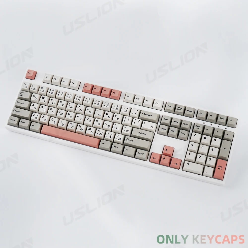 9009 Retro Keycap XDA Profile 138 Keys For Mechanical Keyboard DIY Custom PBT DYE-SUB 61 60 Bakclit ISO Japanese English Keycaps