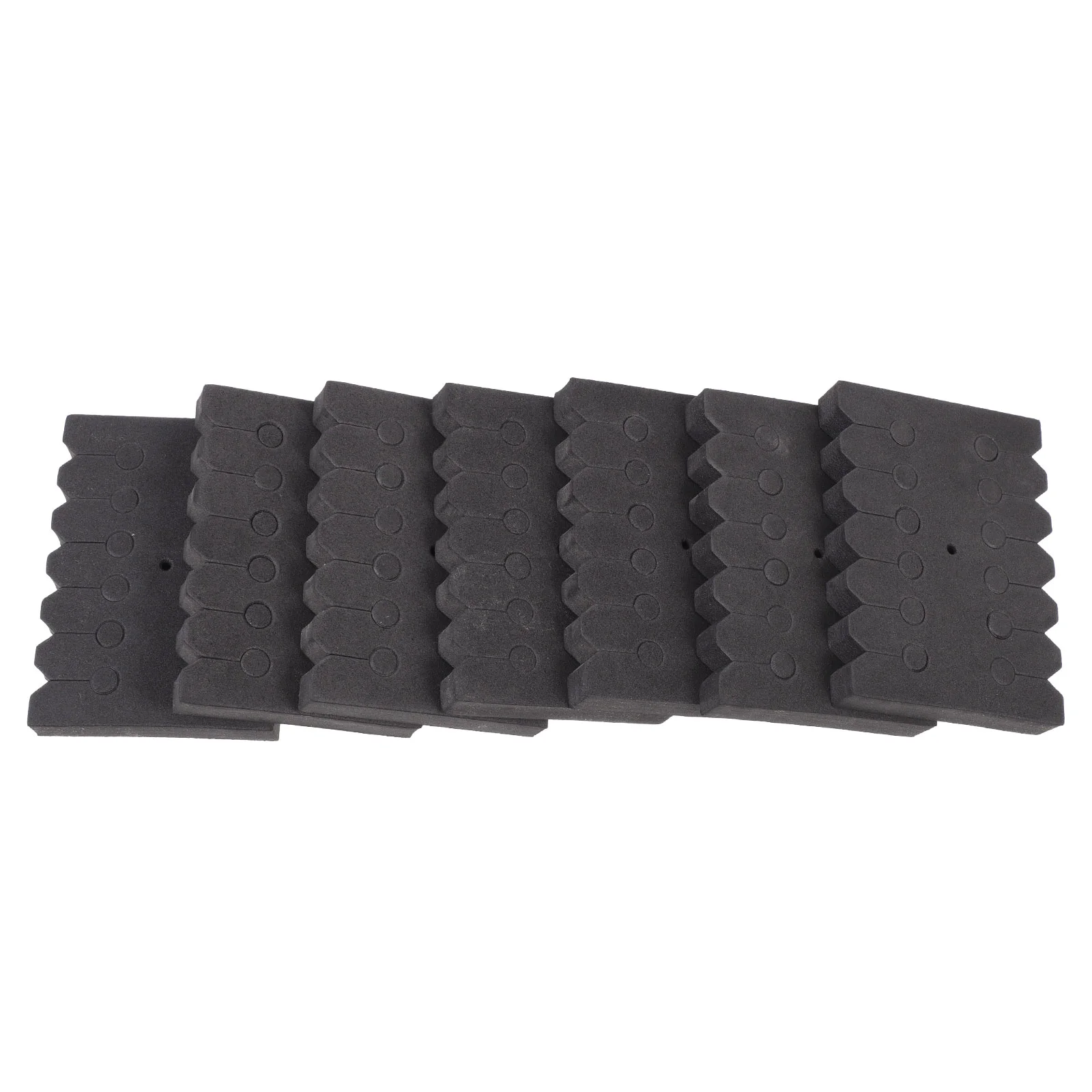 

7 Pcs Accessories Square Arrow Rack Sponge Separator Pad Eva Outdoor Accessory Durable