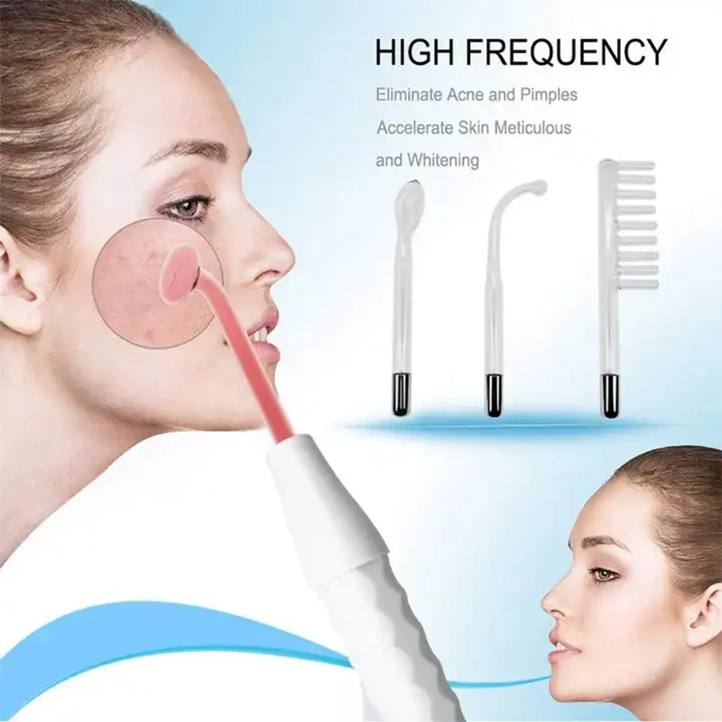 Professional Auto 4 in 1 Electric Therapy Hair Treatment Face Care High Frequency Wand Skin Rejuvenation Machine view 5