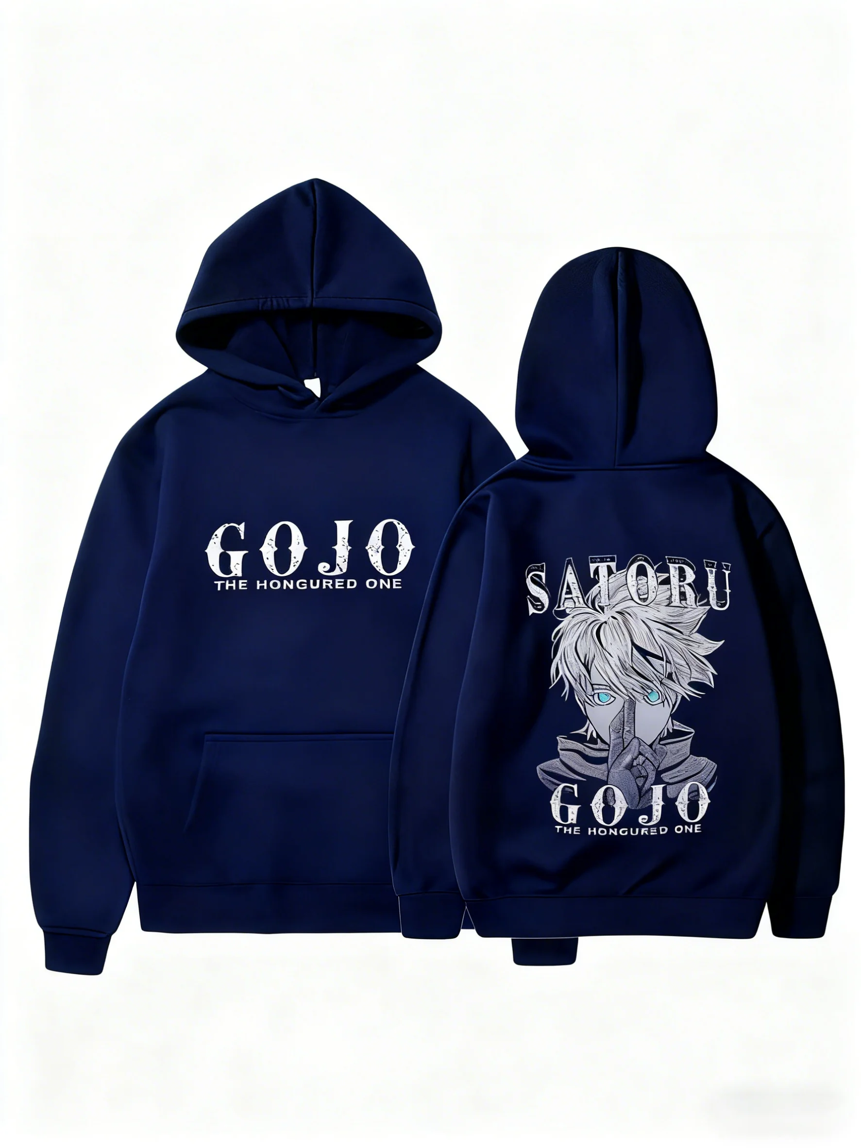 أنيمي Jujutsu Kaisen هوديس الرسومات Harajuku الرجال النساء تشغيل الرياضة البلوز تجريب رياضة السببية البلوز مقنعين للجنسين