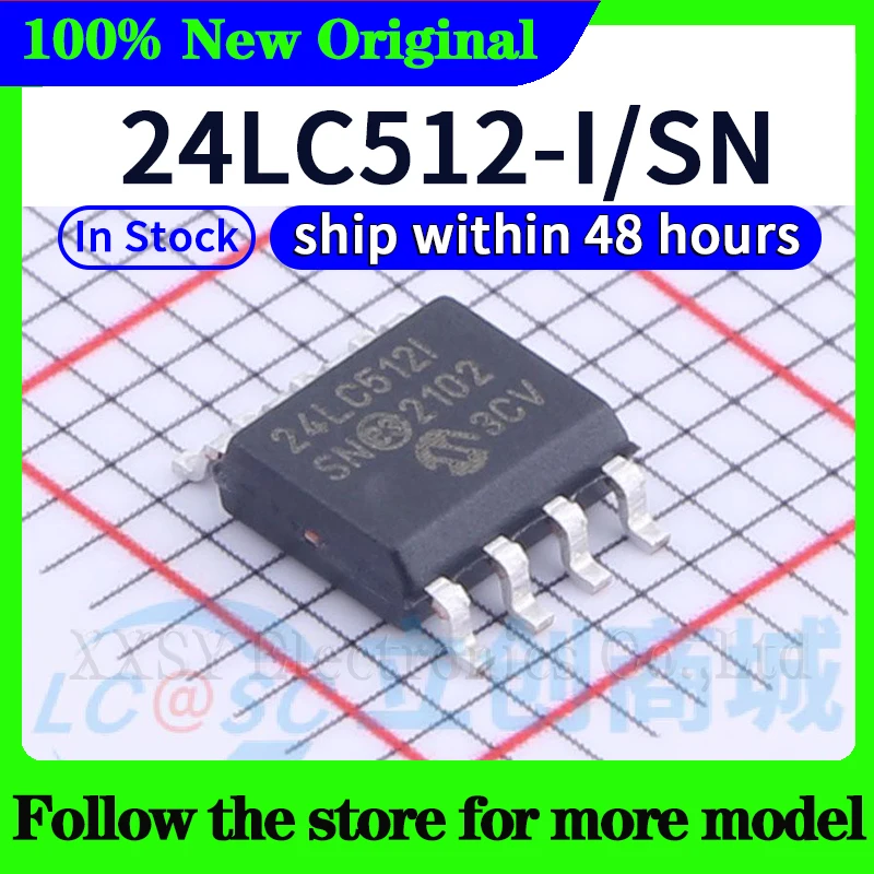 

24LC512-I/SN В наличии