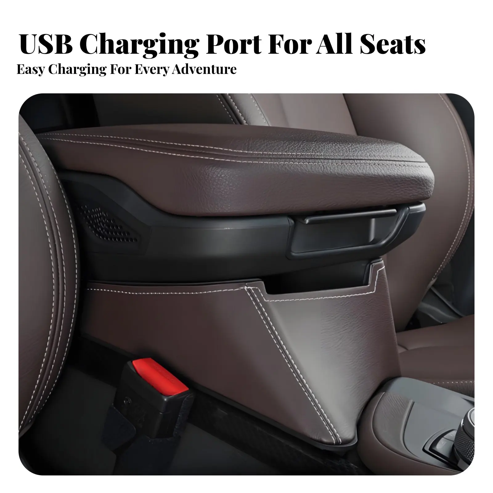 

Ящик для хранения в центральной консоли для роскошных автомобилей моделей A и X, двухуровневый органайзер, декоративное оформление салона, противоскользящий коврик