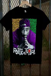 Tupac poatileジャスティスTシャツ