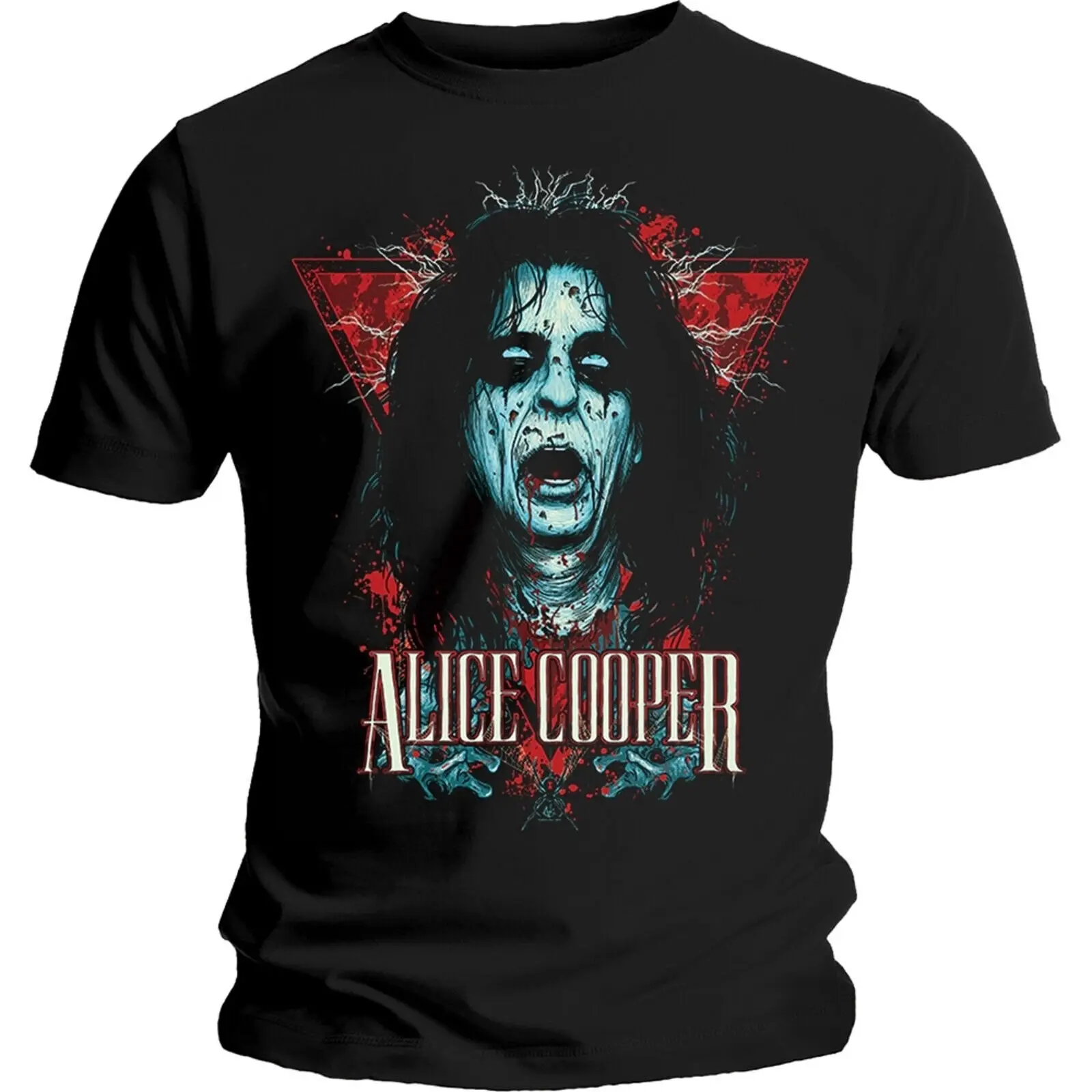 ALICE COOPER cd lgo DECAP DECAPITATED HEAD Official SHIRT XL new