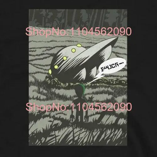 

UFO Crash Alien Spaceship Wreckage T Shirt long or short sleeves