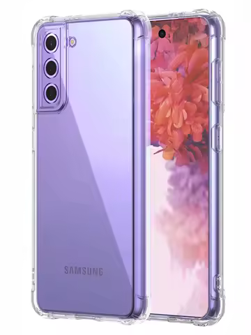 Anti-Falling Soft Case For Samsung Galaxy S22 Ultra S22 S22+ Plus S23 S20 S21 FE S10 Lite S10e Clear Transparent Protector Cover