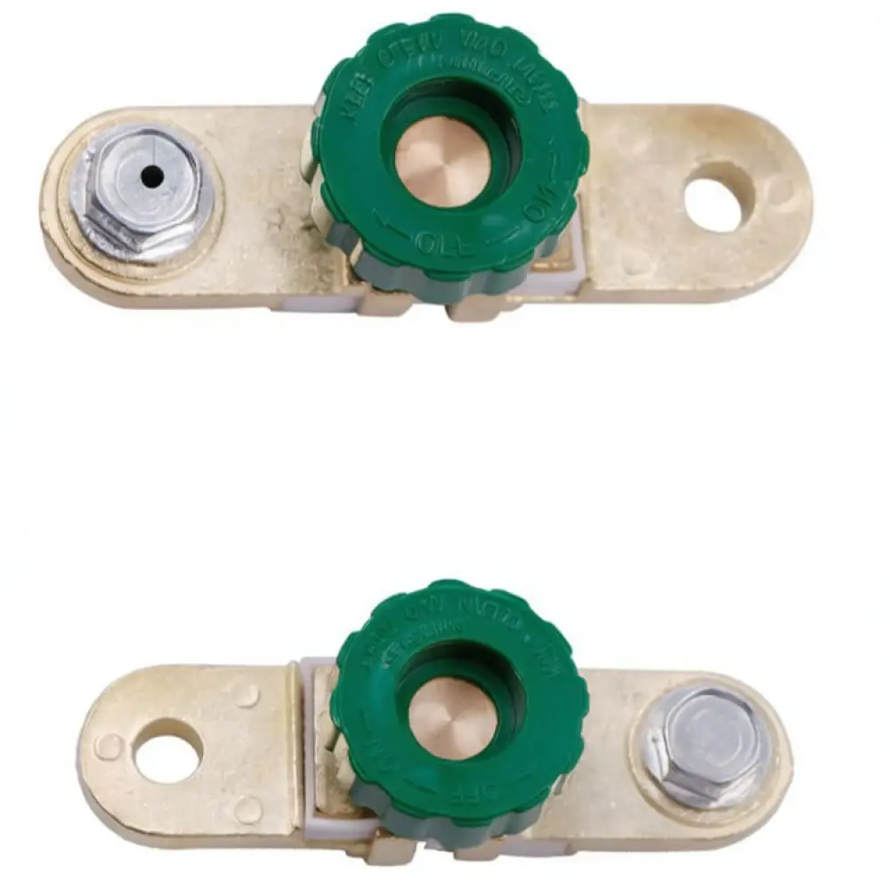 Zinc Alloy Battery Terminal Master Disconnect Switch Auto Power Cut Off Protection For Universal Vehicle Maintenance Parts