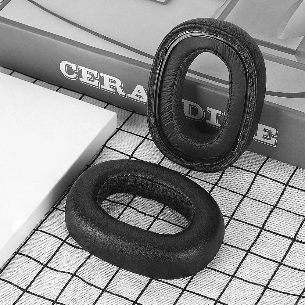 1 زوج استبدال بروتين الجلود وسادات الأذن بطانة للأذن غطاء الوسادة يفشل إصلاح أجزاء ل AKG N700 N700NC M2 الإفراط في سماعات أذن