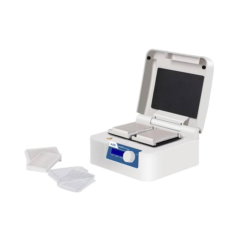 

High Quality 200 TO 1600rpm 2 Microporous Plates LCD Display Microplate Incubator Shaker