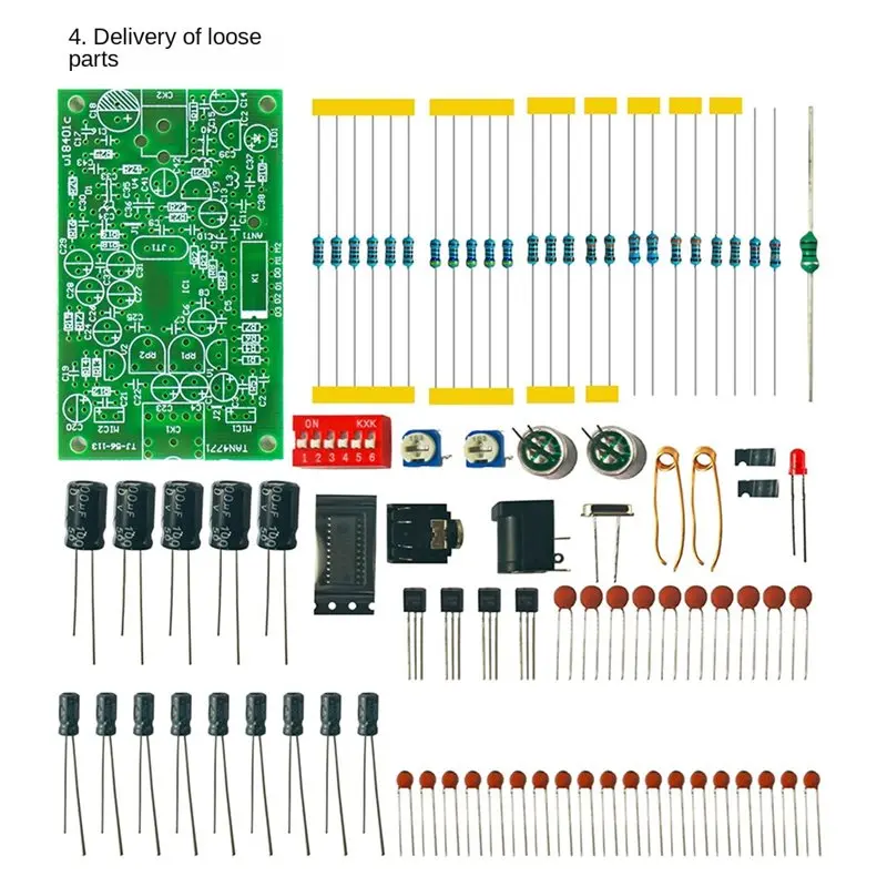 BH1417F FM Stereo Transmitter Board Soldering Kit FM DIY Electronics Construction Kit TJ-56-113-Y41A