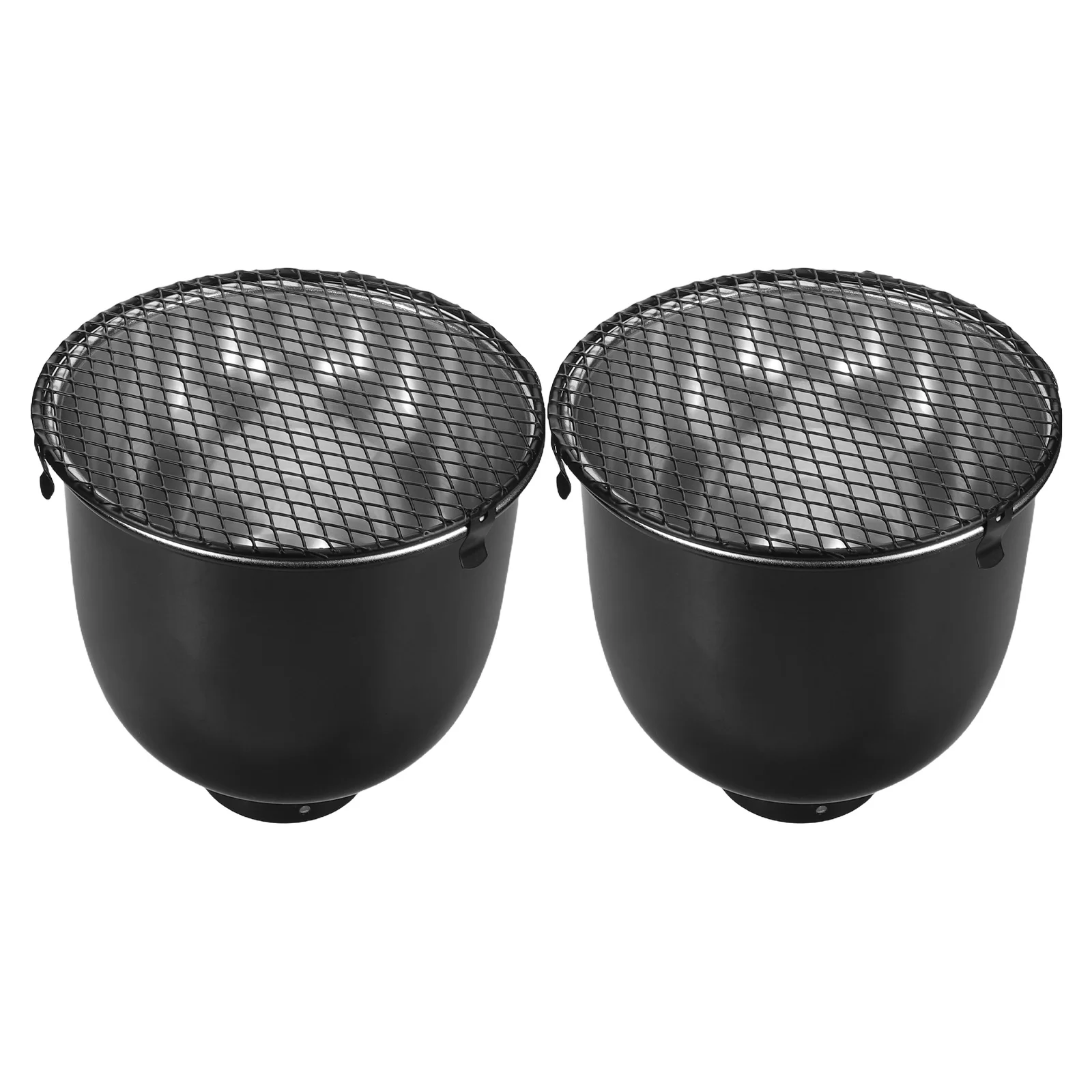 

2pcs Reptile Heat Lamp Dome 5.5 Inch Aluminum Reflective Cover For Basking Light Fixture Glass Terrariums Heat Lamp Protector
