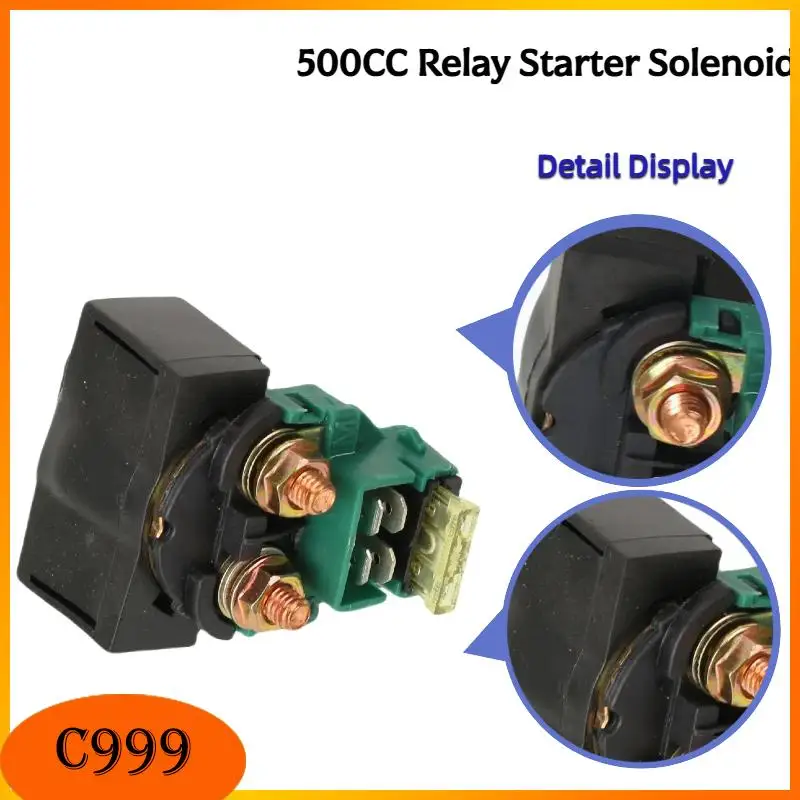 

High Performance Motorcycle Relay Starter Solenoid Compatible with 250, 500 500CC UTV, ATV & Go Kart