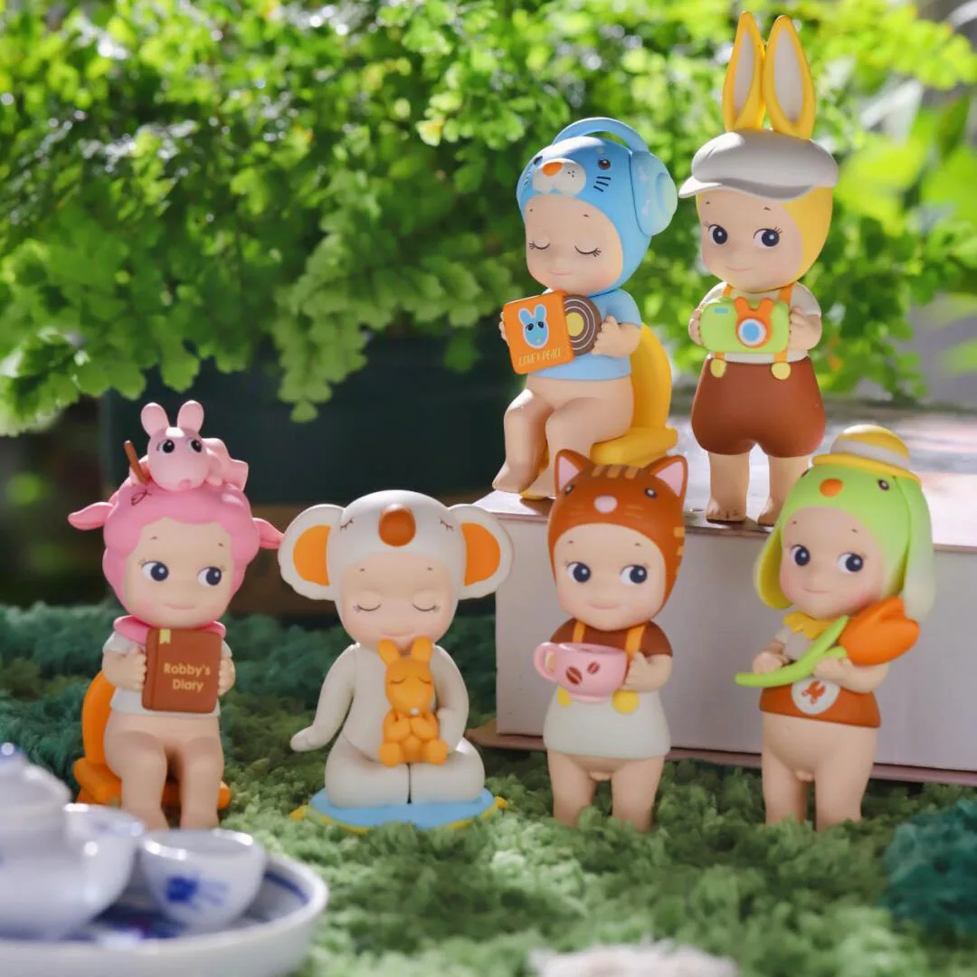 

Sonny Angel Blind Box Toys Enjoy The Moment Series Anime Action Figure Cute Doll Ornament Collection Birthday Christmas Gifs