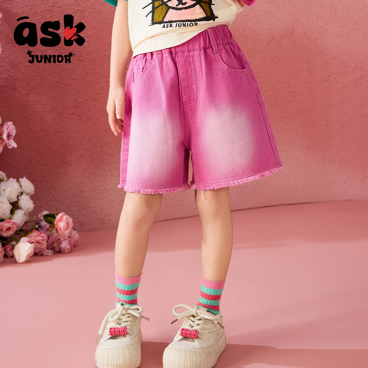 الأطفال الصيف المتوسطة وكبار السن الأطفال السراويل الفتيات تغيير تدريجي السراويل خمس نقاط السراويل المتوسطة السراويل عارضة #6