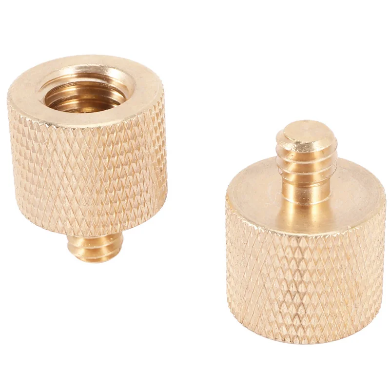 FULL-110X Camera Screw Adapter 1/4 To 1/4 Screw 1/4 To 3/8 Tripod Screw Adapter Converter Brass Screw Adapter Spigot Screw