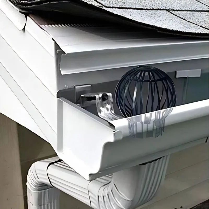 

Sturdy Black Plastic Drain Mesh Guard, Outdoor Debris Block Cover for Roof Eaves & Lawn Drains to Avoid Pipeline Clogging