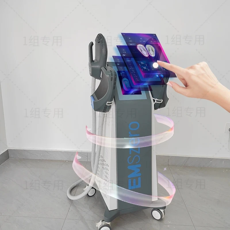 آلة تحفيز العضلات الكهرومغناطيسية ، محفز العضلات EMS ، EMS Neo ، 15 Tesla ، W ، RF ،