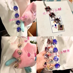 Honkai:Star Rail Boothill 31 Roles Acrylic String of Keychains for Accessories Bag Pendant Key Chain Ring Keychain Jewelry Gift