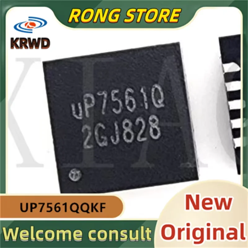 (5PCS)  UP7561Q  New and Original Chip IC UP7561QQKF QFN