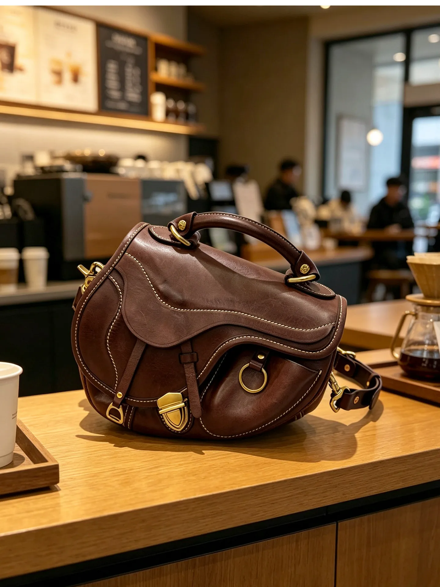 PNDME Organisatoren Designer handgefertigte Damen-Umhängetasche aus echtem Leder, lässige Mode, luxuriöse Damenhandtasche aus echtem Rindsleder – Detail 28