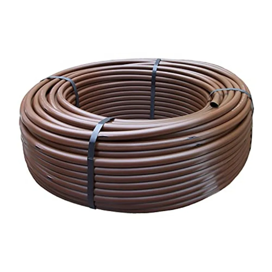 

XFD On-Surface Dripline 0.9-GPH 12-SPC 250-FT XFD-09-12-250 for Outdoor Garden Irrigation Durable Polyethylene Black Low Flow R