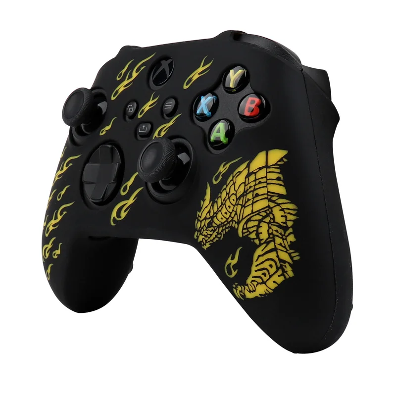 غطاء سيليكون ناعم لوحدة تحكم Xbox Series X S حافظات عصا التحكم للوحة الألعاب ملحقات الألعاب