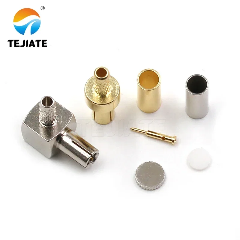 1PCS TS9-J/JW/K All Copper Nickelplated Female And Male Plug RF Connector Straight Right Angle