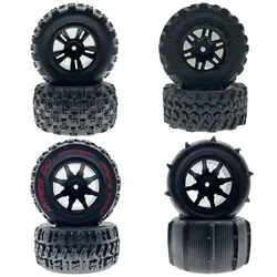 Peças de pneus originais Borracha atualizado Off-Road pneus, MJX Hyper Go RC carro, controle remoto, 16208, 16209, 16214209, 14210