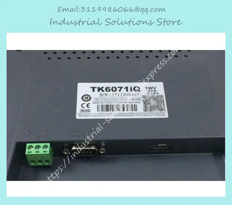 Imagem -02 - Encaixotado Original Hmi Tk6071iq Polegada Toque 800*480 Usb Host Novo