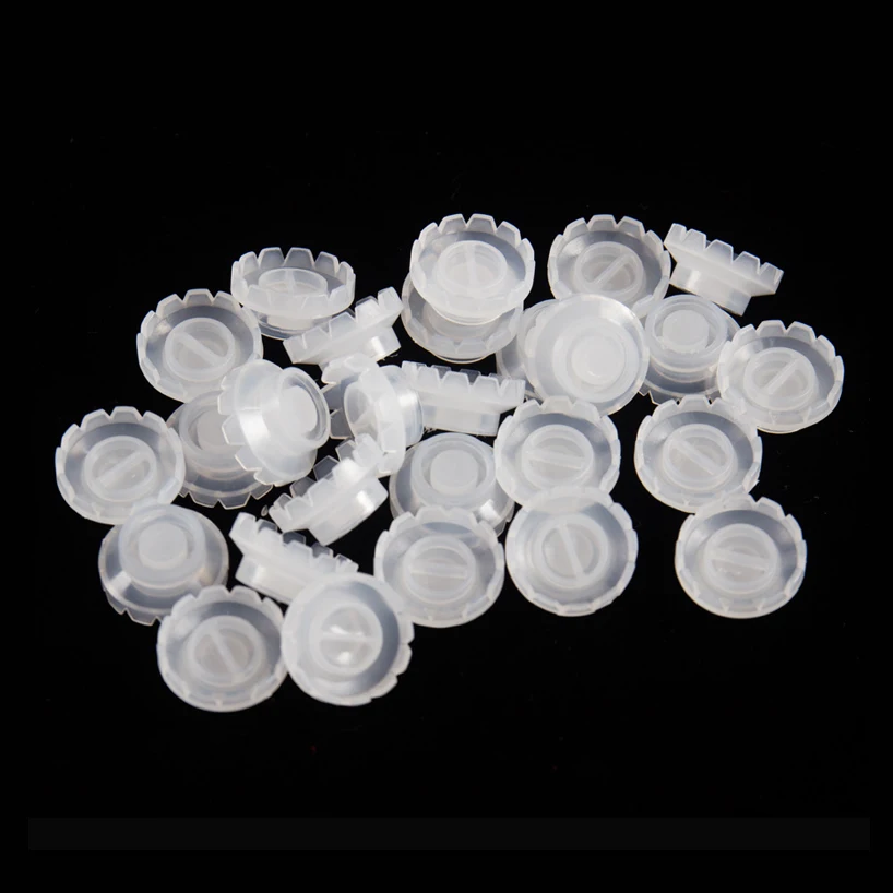 Yelix Lijm Houder Valse Wimper 100 Stuks Wegwerp Wimpers Blossom Cup Gemakkelijk Fan Lijm Pallet Wimper Extension Tool Make-Up Tool