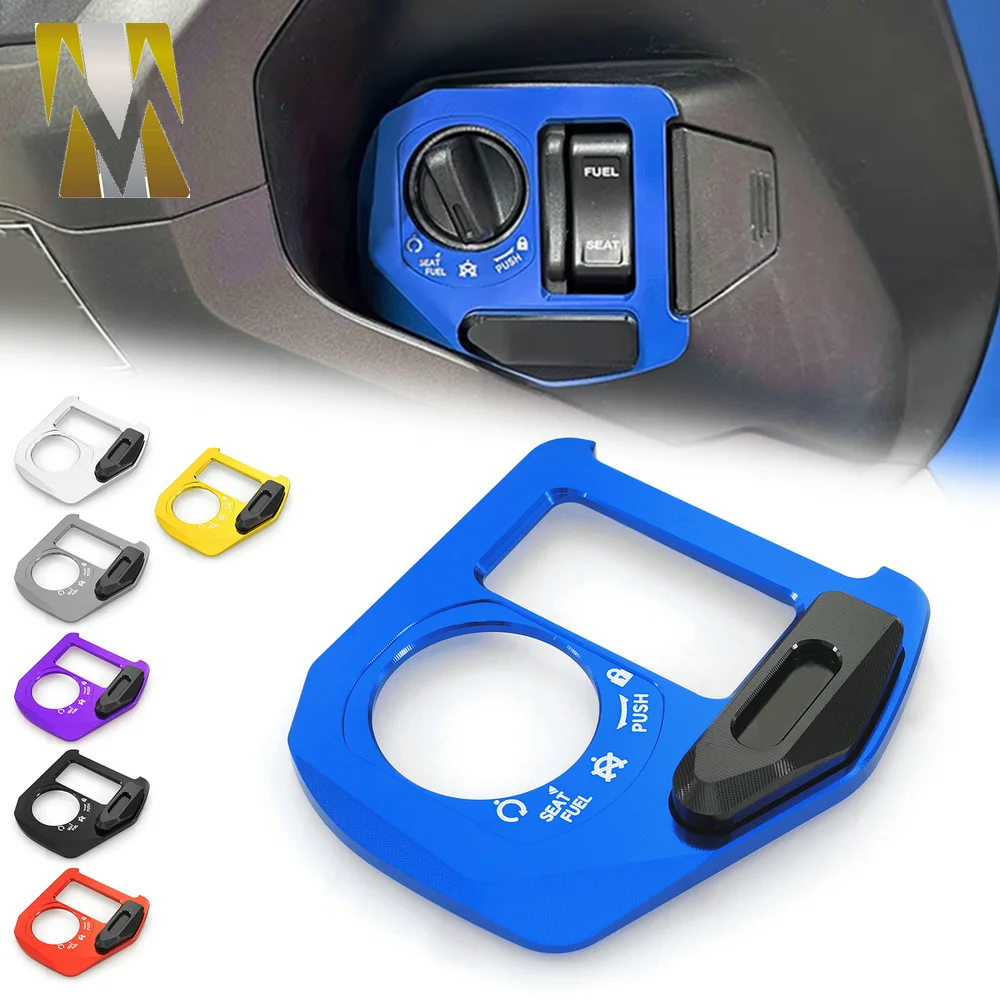

Compatible with HONDA ADV160 ADV 160 2021-2025 Motorcycle lgnition Switch Cover CNC Electric Door Lock Button Cover Protector