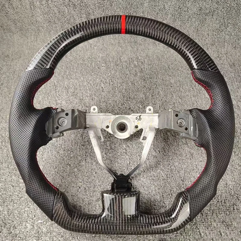 Aroham Carbon Fiber Steering Wheel For Suzuki Swift Sport 2010 2011 2012 2013 2014 2015 2016 2017