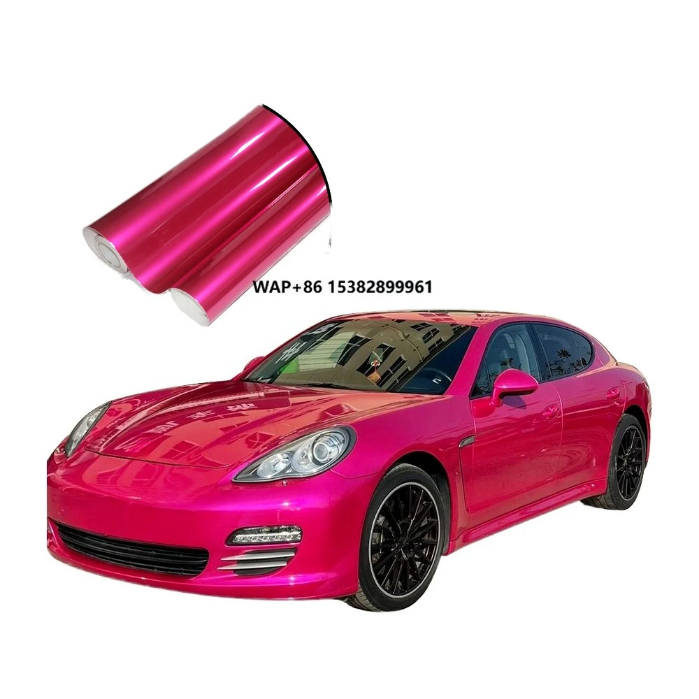 7.5mil High Glossy UV Proof Car Wrap Vinyl Roll Full Body Wrapping Color PPF Decorative Films Car Stickers 3m Vinyl Car Wrap
